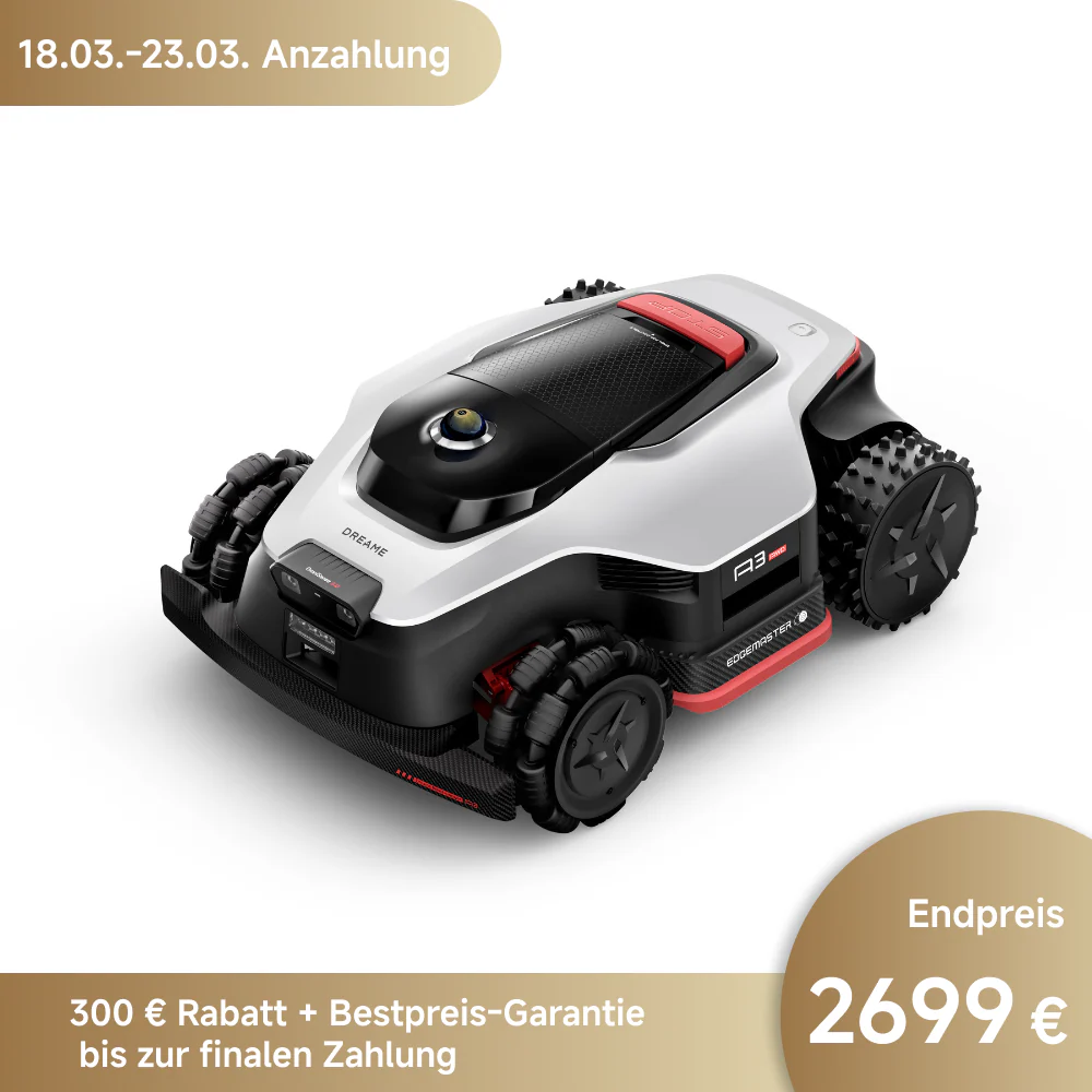 Dreame Mähroboter A3 AWD Pro 5000 Anzahlung